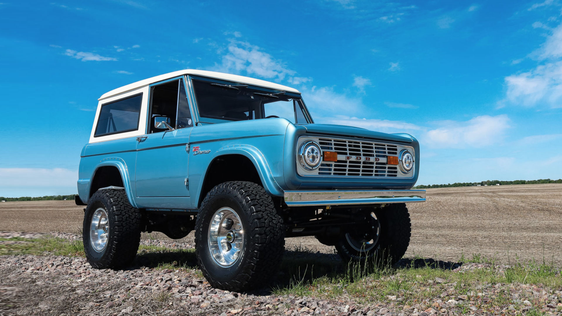 Blue Angler Bronco Gateway Bronco